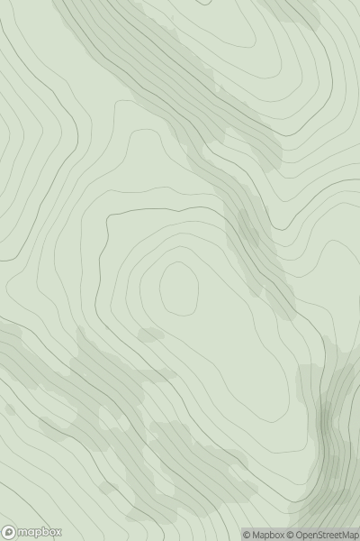 Thumbnail image for Windy Standard [The Glenkens to Annandale] [NS620014] showing contour plot for surrounding peak